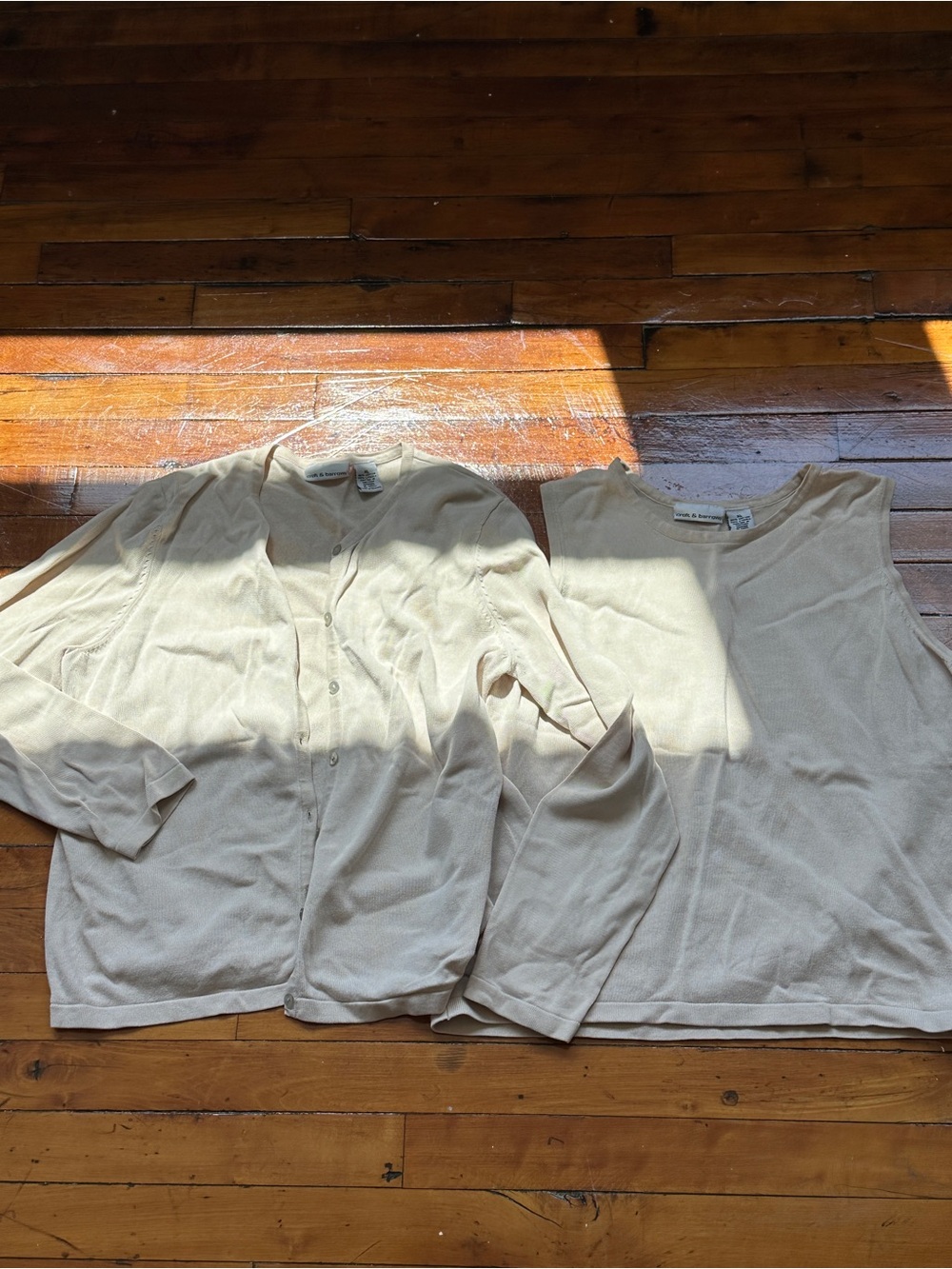 Vintage Cardigan and Cami Set
